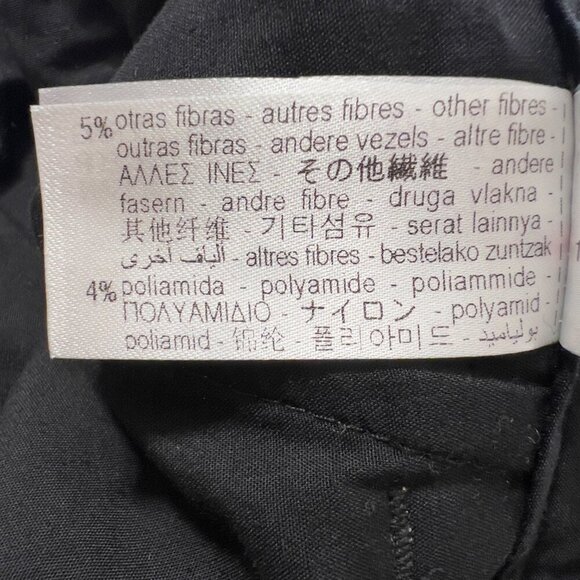 Zara Men’s Wool Blend Checkered Trousers Brown Black Size 38 (US 30) - Picture 10 of 16